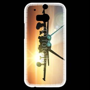 Coque HTC One M8s Avion de chasse 4