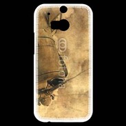 Coque HTC One M8s Vintage aviation 52