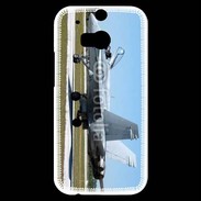 Coque HTC One M8s Avion de chasse au sol 600