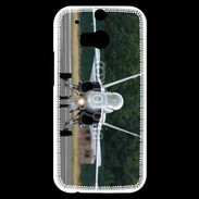 Coque HTC One M8s Avion de chasse F18 de face