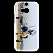 Coque HTC One M8s Avion de chasse F4 