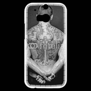 Coque HTC One M8s Tatouage d'un ange dans le dos