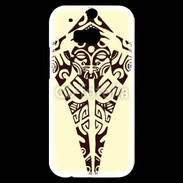 Coque HTC One M8s Tatouage Maori 6