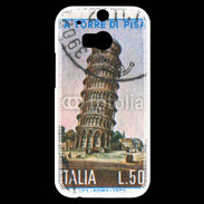 Coque HTC One M8s Timbre de la Tour de Pise