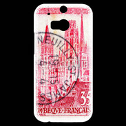 Coque HTC One M8s Timbre 1957 Cathédrale de Rouen