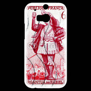 Coque HTC One M8s Timbre France 1953 Gargantua