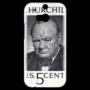 Coque HTC One M8s Timbre Churchill USA 