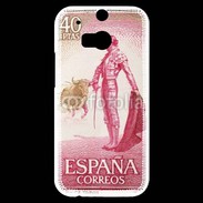 Coque HTC One M8s Timbre Espagne Corrida