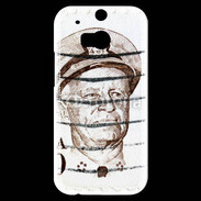 Coque HTC One M8s Timbre USA Nimitz