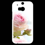 Coque HTC One M8s Rose couleur rose