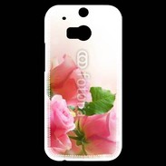 Coque HTC One M8s Belle rose 2