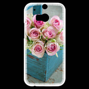 Coque HTC One M8s Panier de roses