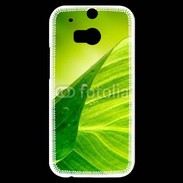 Coque HTC One M8s Feuille écologie