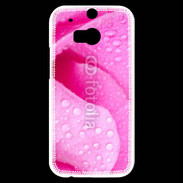 Coque HTC One M8s Pétale de rose