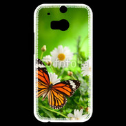 Coque HTC One M8s Papillon dans la nature