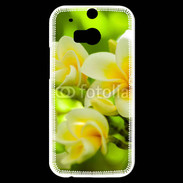Coque HTC One M8s Fleurs Frangipane