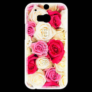 Coque HTC One M8s Fond de roses 5