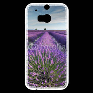 Coque HTC One M8s Champs de lavande 5
