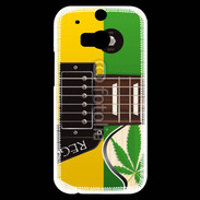 Coque HTC One M8s Guitare Reggae