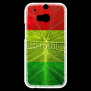 Coque HTC One M8s Feuille rasta