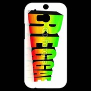Coque HTC One M8s Reggae 3D