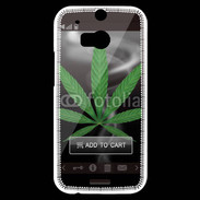 Coque HTC One M8s Téléphone Cannabis