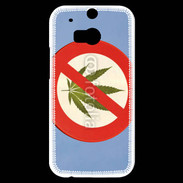 Coque HTC One M8s Interdiction de cannabis 3