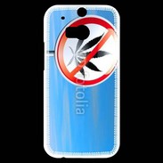 Coque HTC One M8s Interdiction de cannabis 4