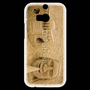 Coque HTC One M8s Rasta man plage