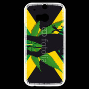 Coque HTC One M8s Rasta Reggae Musique 2