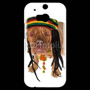 Coque HTC One M8s Rasta Dog 50