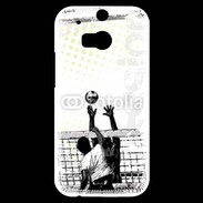 Coque HTC One M8s Volley ball vintage