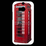 Coque HTC One M8s Cabine téléphonique rouge