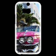Coque HTC One M8s Voiture rétro à Miami