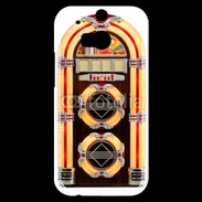 Coque HTC One M8s Jukebox rétro