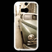 Coque HTC One M8s Vintage voiture à Cuba