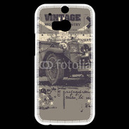 Coque HTC One M8s Vintage Wheels