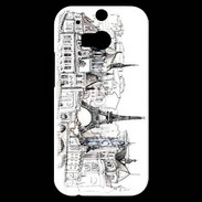 Coque HTC One M8s La France rurale vintage