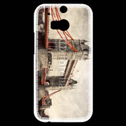 Coque HTC One M8s Vintage Tower Bridge 800