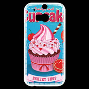 Coque HTC One M8s Vintage Cupcake 780