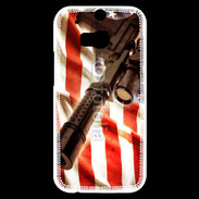 Coque HTC One M8s Gun controle