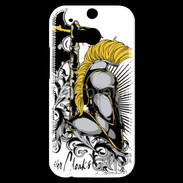 Coque HTC One M8s Hache et Casque