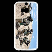 Coque HTC One M8s Squad de militaire