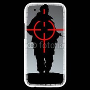 Coque HTC One M8s Soldat dans la ligne de mire