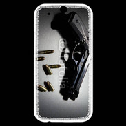 Coque HTC One M8s Gun et munitions