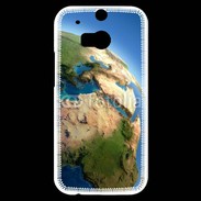 Coque HTC One M8s Terre vue du ciel