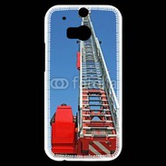 Coque HTC One M8s grande échelle de pompiers