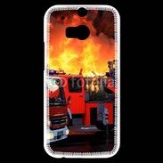 Coque HTC One M8s Intervention des pompiers incendie