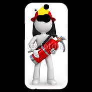 Coque HTC One M8s Je suis un pompier 600