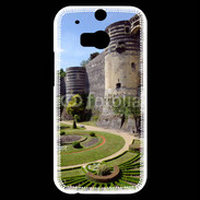 Coque HTC One M8s Château fort et jardins d'Angers en France